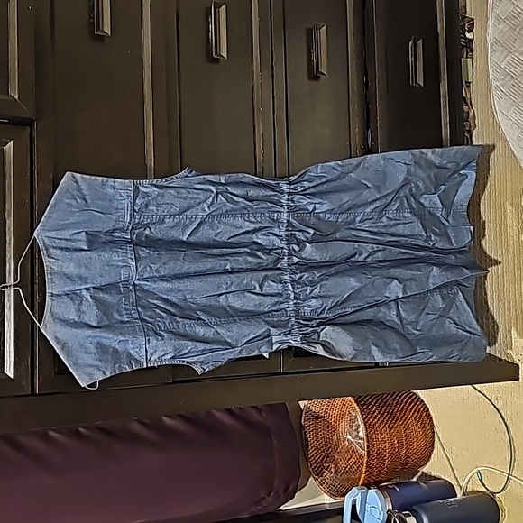 Theory zip front sleeveless mini dress size Petite - Picture 5 of 6